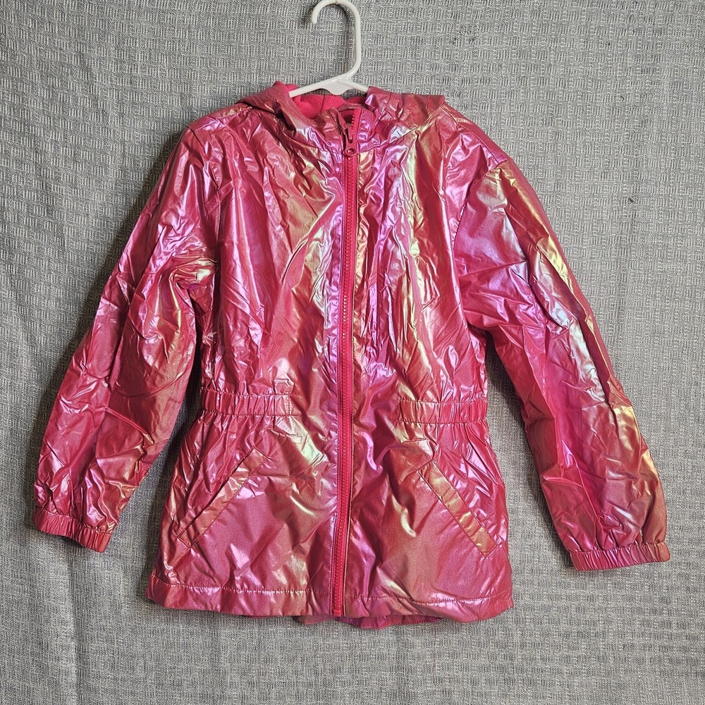 Wonder Nation‎ Children's Small 6/6x Pink Iridescent Children's Jacket Hood